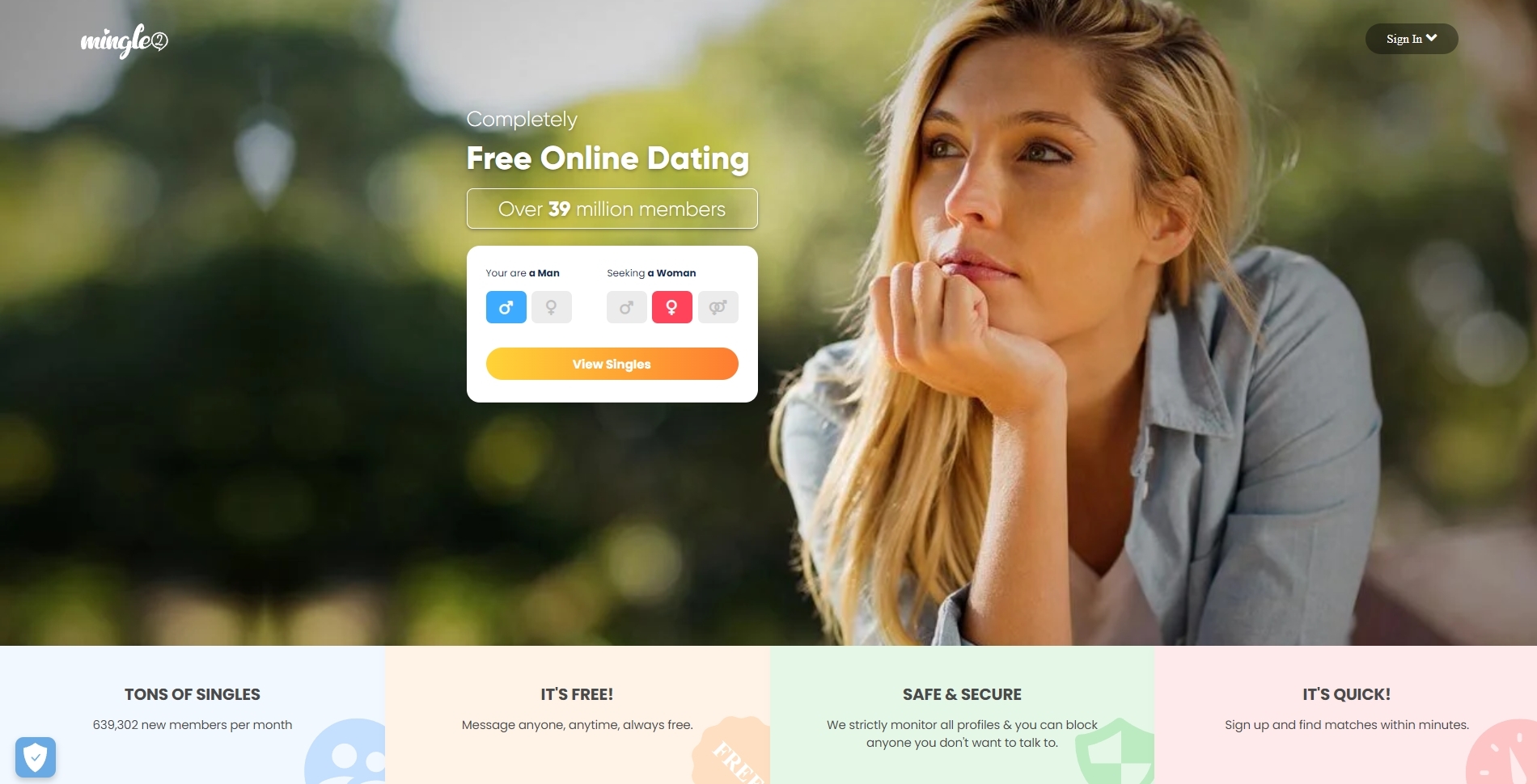 Mingle2 online dating site